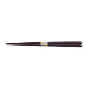 Wakasa-Nuri Chopsticks, Portable Chopsticks, Shoten, Checker [23cm]