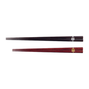 Wakasa-Nuri Chopsticks, Golden Wedding Gift, Treasure Knot, 2-Pair Set [23cm/21cm]