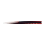 Wakasa-Nuri Chopsticks, Entrance-Celebration Gift, Shining Road [21cm]