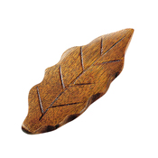 Chopstick Rest, Lacquered, Holly-Leaf Shape