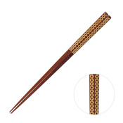 Chopsticks, Wood Surface, Sound of Snow, Gold [23.0cm]