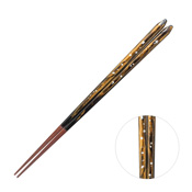 Chopsticks, Stylish Pattern, Amber [23.0cm]