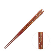 Chopsticks, Stylish Pattern, Amber [21.0cm]