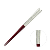Chopsticks, Nashiji White Dew [21.0cm]