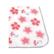 KUROCHIKU Soft 8-Layer Gauze Handkerchief - Flowers