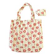 KUROCHIKU Shopping Bag in Japanese Pattern Hanagatami (Plum Blossom)