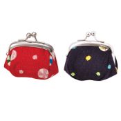 Kurochiku Clasp-Opening  Pouch, Small●Dreams & Colors Series, Candy