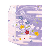 Kurochiku Double-Sided Gauze Tenugui Hand Towel, 7 Flowers of Fall 