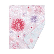 Kurochiku Double-Sided Gauze Handkerchief, Dahlia
