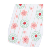 Kurochiku Lather Scrub Towel, Cherry Blossom & Chrysanthemum