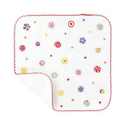 Kurochiku Soft Microfiber Mini Handkerchief, Candy 