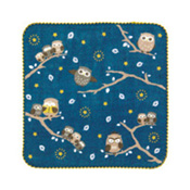 Kurochiku Small Handkerchief, Night Sky Owl 