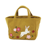 Kurochiku Japanese-Style Mini Bag, Rabbit 