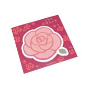 KUROCHIKU 造型便条纸 蔷薇