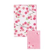Kurochiku Japanese Pattern Clear File, Cherry Blossom Garden 