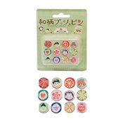 Kurochiku Japanese Pattern Push-Pin, Candy 