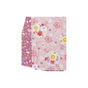 Kurochiku Double-Sided Gauze Tenugui Hand Towel, Cherry Blossom Kusudama