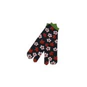 黑竹 文化足袋 2指袜 樱红叶