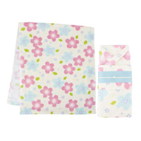 Kurochiku Folded Kimono Towel, Cherry Blossom 