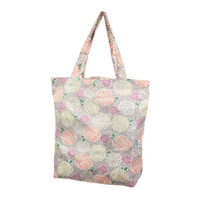Kurochiku Japanese-Pattern Eco Bag, Chrysanthemum Flower