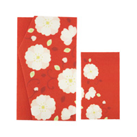 Kurochiku Yosooi Fukusa Wrapping Cloth, Cherry Blossom 