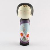 Kokeshi Doll (Plum Blossoms)