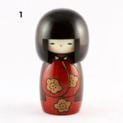 Kokeshi Doll (Auspicious Day - Red)