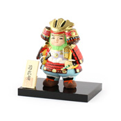 Kyoto Ceramic Doll, Young Warrior w/Sword