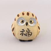 Owl Ceramic Bell (To Bring Good Fortune)