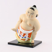 [Kyoto Doll] Stomping Sumo Wrestler Pose (Large)