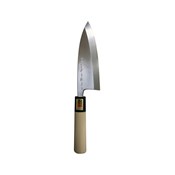 Sakai Ichimonji Kichikuni White Steel Deba Knife, 150mm