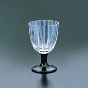 Taisho Roman Edo Glass, Soda Water Cup, Tokusa