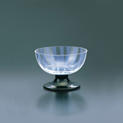 Taisho Roman Edo Glass, Ice Cup, Tokusa