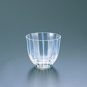 Taisho Roman Edo Glass, Iced Tea Glass, Tokusa