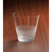 Twill Edo Glass, 10 Ounce, Rocks Glass, Frosted 