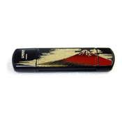 Smart Phone USB Memory Stick, Raised Maki-e, Red Fuji