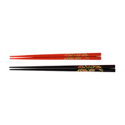 Shimane Prefecture, Yakumonuri Lacquerware, Wooden Chopsticks (Hagi) 1 Pair, Bag