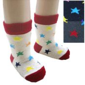 Star Pattern Crew Socks 