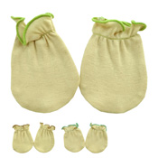 Organic Baby Mittens, Cotton, Made in Japan