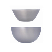 Sori Yanagi Stainless Steel Bowl, 19.23, 2 Pieces
