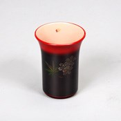 Yakumonuri Lacquerware, Wooden Akebono Cup (Spring & Autumn), 1 Cup