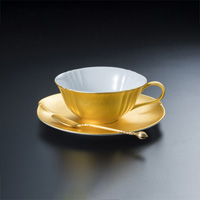 Pure Tea Cup & Saucer (w/Spoon)