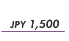 JPY 1,500